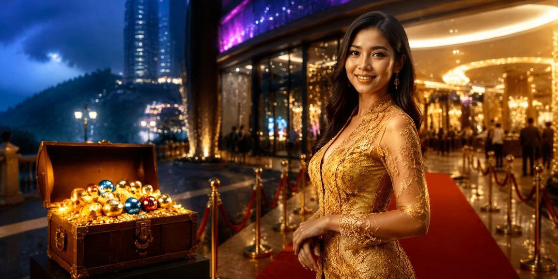 Suasana loteri Genting Highlands bergaya kebaya dalam platform chagee88